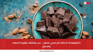 الشوكولاتة الداكنة كنز صحي مذهل.. سر علاقتها بتقوية الأمعاء والدماغ
